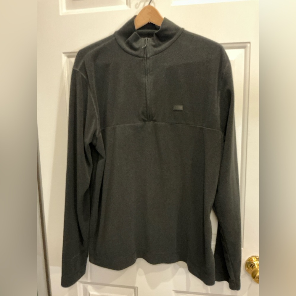 Rains Black Textured Pullover